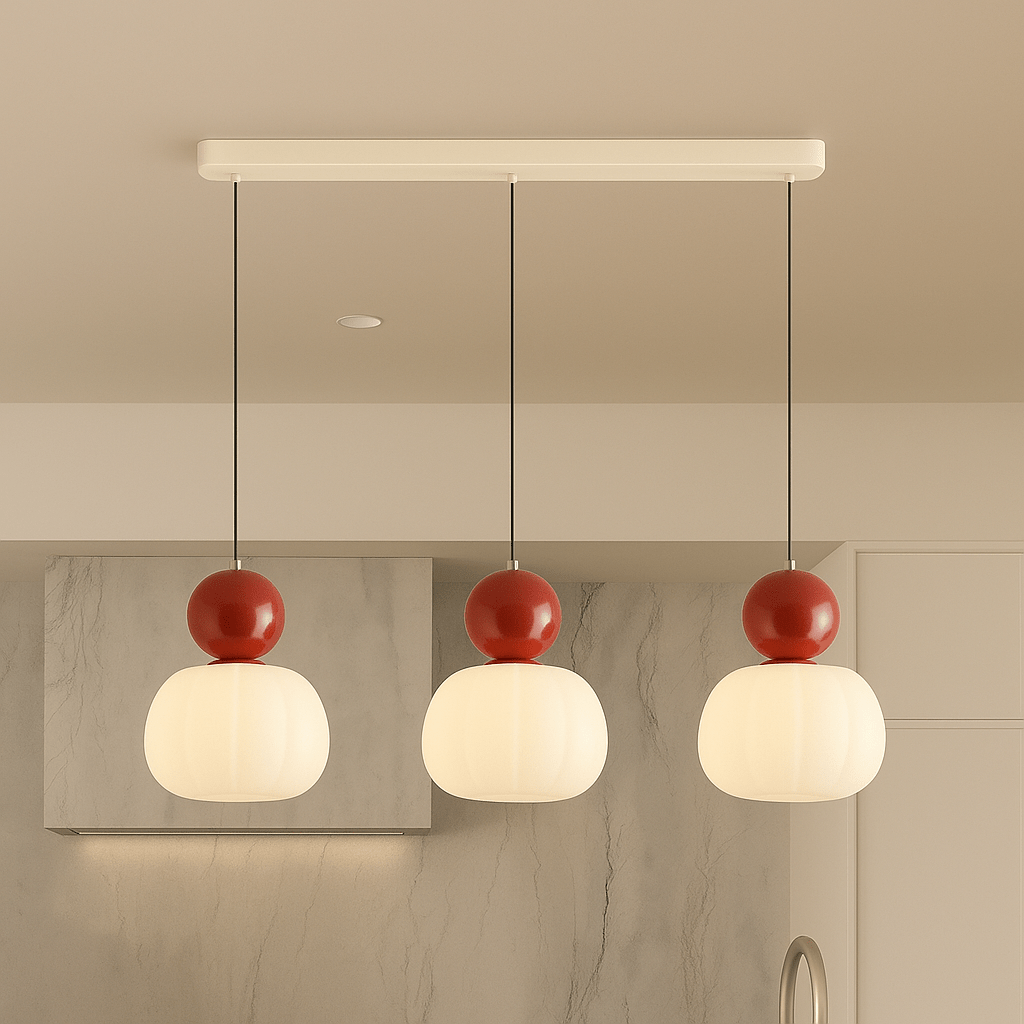 Lampada a Sospensione ArtGlow – Elegante Luce Art Deco per Spazi da Pranzo e Living