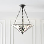 Interiors 1900 Astoria Grande Lampadario Tiffany Inverso