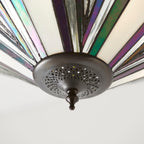 Interiors 1900 Astoria Grande Lampadario Tiffany Inverso