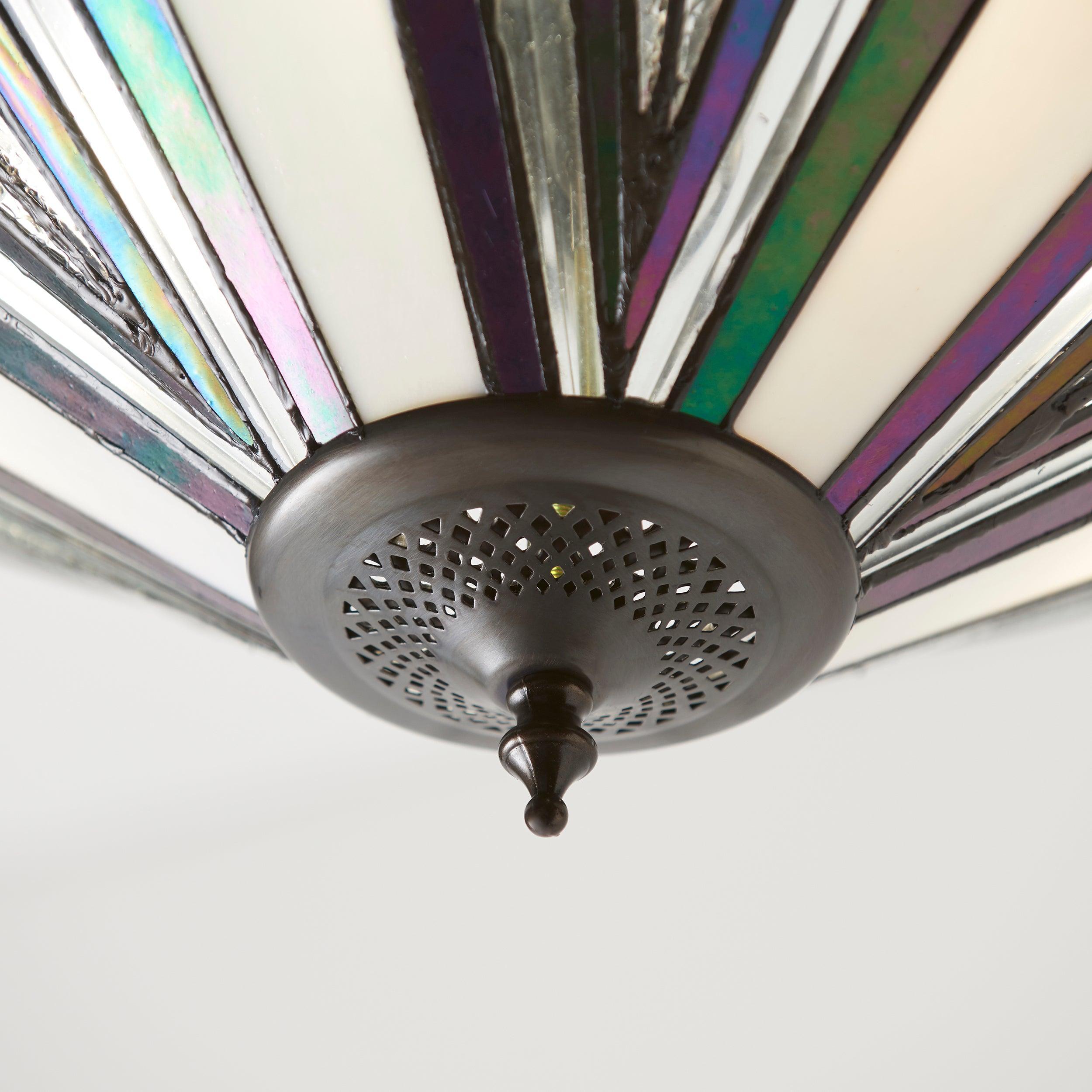 Interiors 1900 Astoria Grande Lampadario Tiffany Inverso