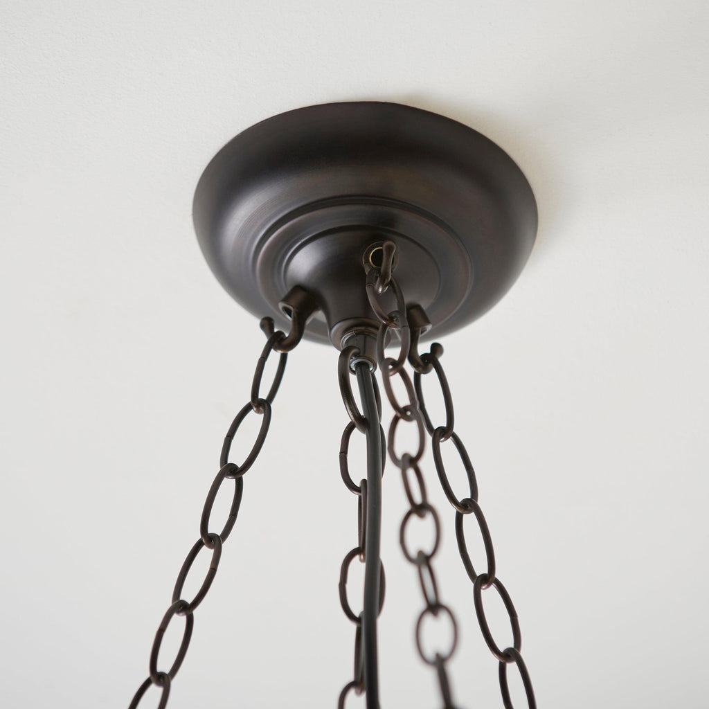 Interiors 1900 Astoria Grande Lampadario Tiffany Inverso