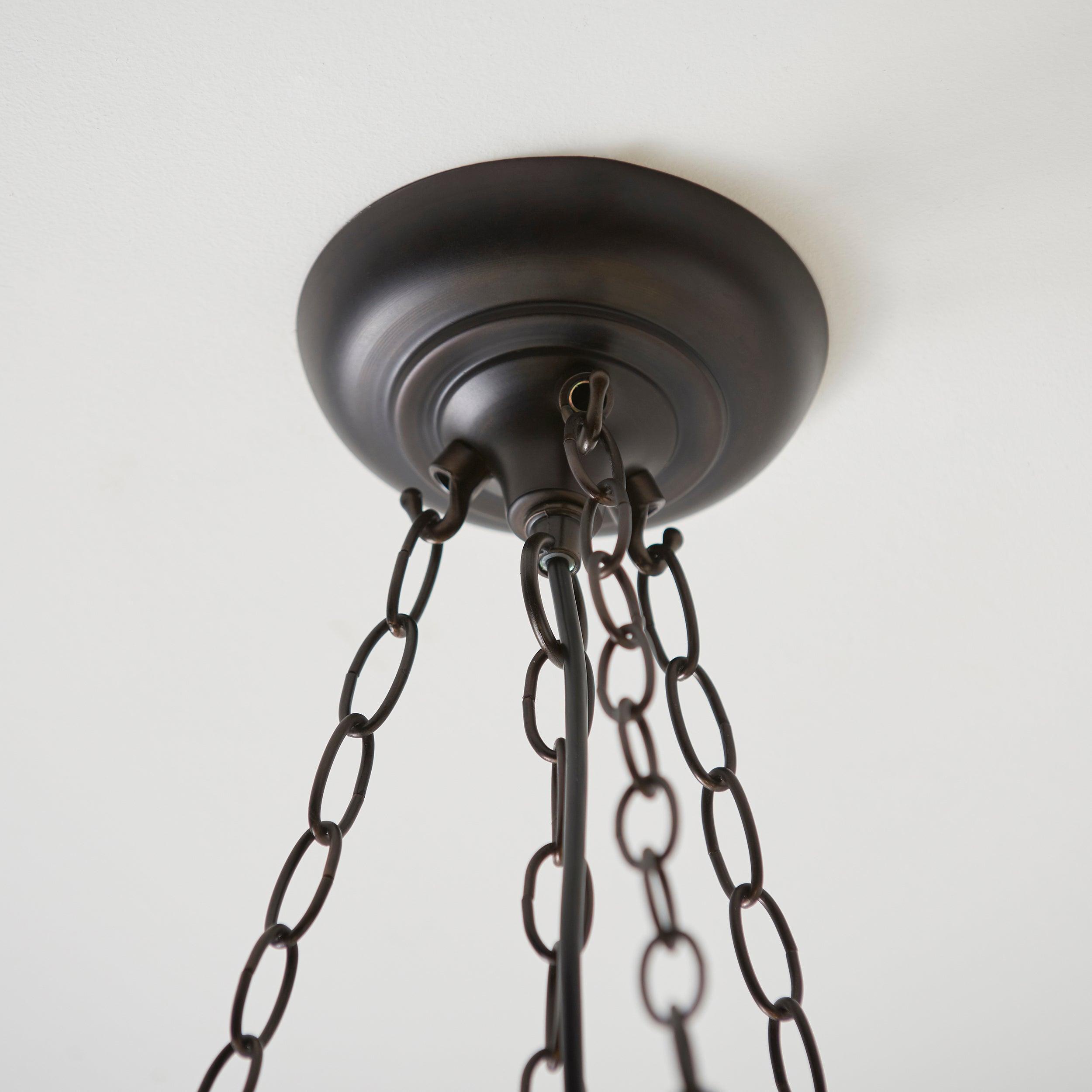 Interiors 1900 Astoria Grande Lampadario Tiffany Inverso