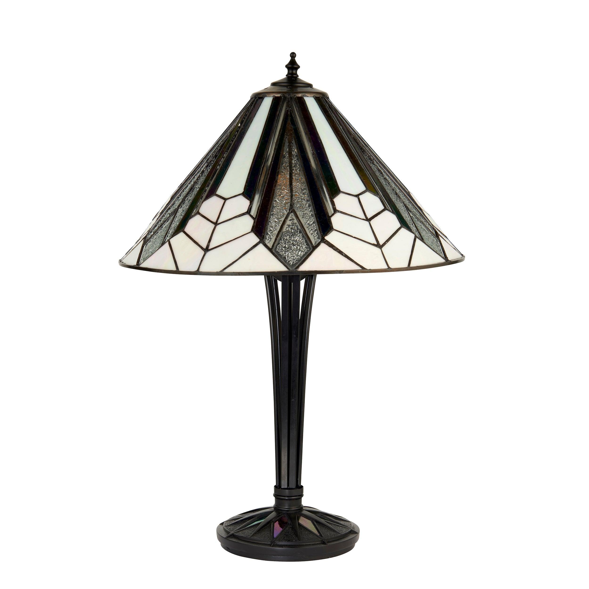 Lampada da Tavolo Media Tiffany Astoria di Interiors 1900