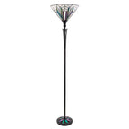 Lampada da terra Tiffany Astoria Uplighter Interiors 1900