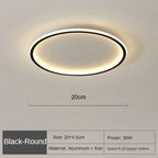 GLOWLITH – Lampada da soffitto LED scandinava per un'illuminazione moderna e senza abbagliamento