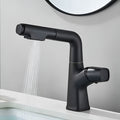 Rubinetto da bagno estraibile per lavabo – Rubinetto monocomando con doccetta estraibile, installazione a foro singolo