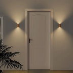 LumaSense - Lampada da parete in legno magnetica con sensore di movimento