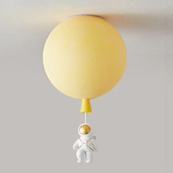 Lampada da soffitto LED Moderna Luna/Astronauti