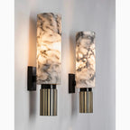 Lampada da Parete in Marmo di Lusso per Casa