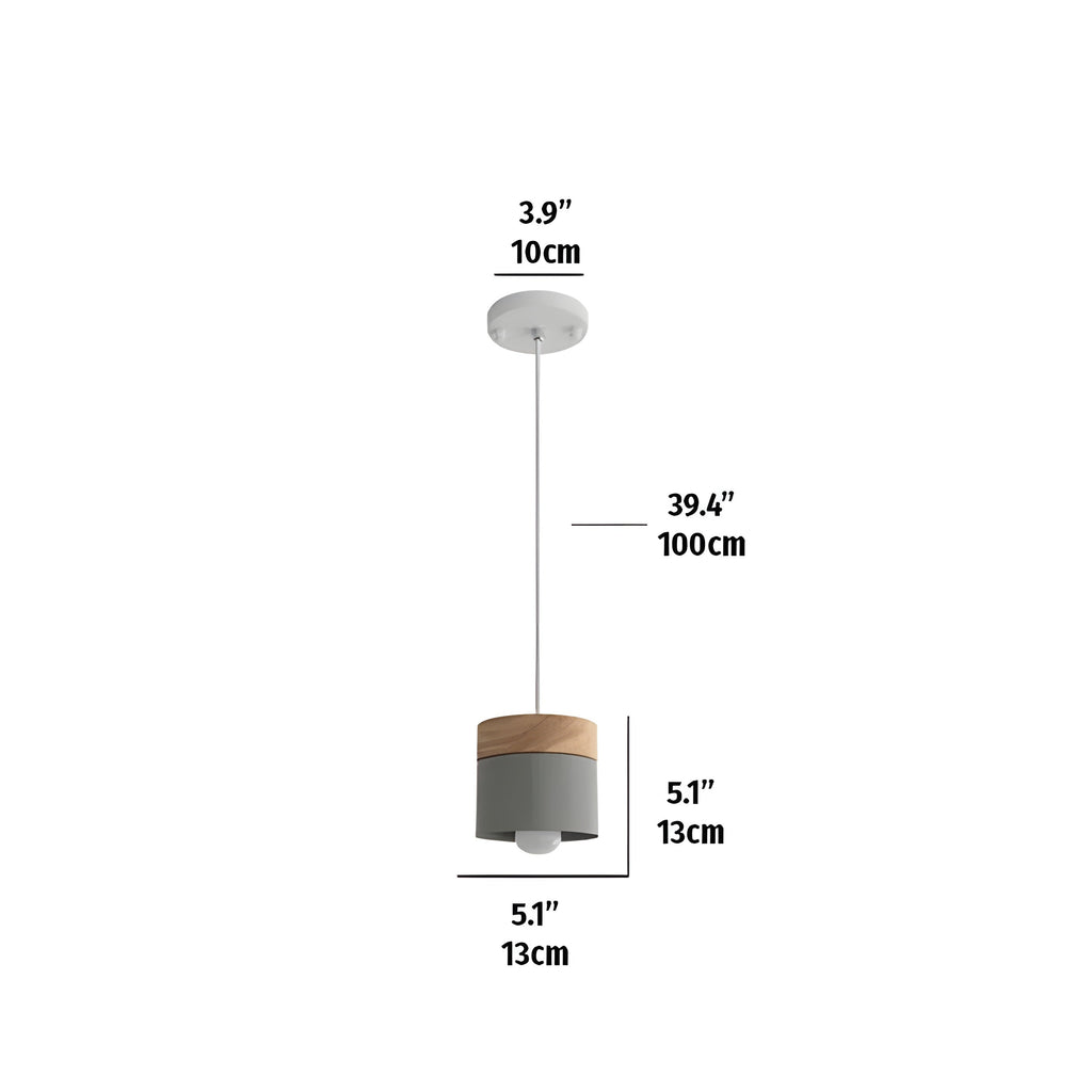LoftCharm Light - Lampada a sospensione in legno nordico
