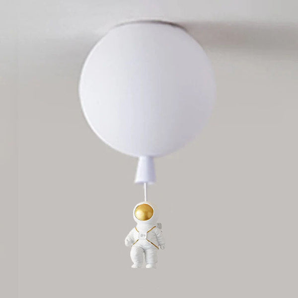 Lampada da soffitto LED Moderna Luna/Astronauti