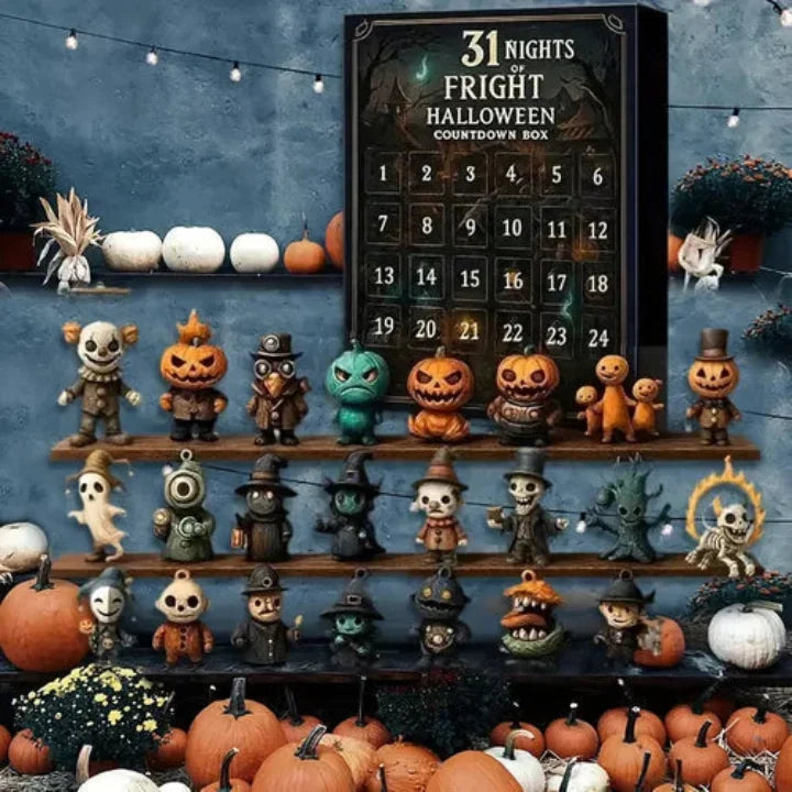 Calendario dell'Avvento di Halloween 31 Giorni – Sorprese Spettrali