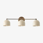 Applique da Parete in Ottone Chroma Dome per Bagno Moderno