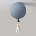 Lampada da soffitto LED Moderna Luna/Astronauti