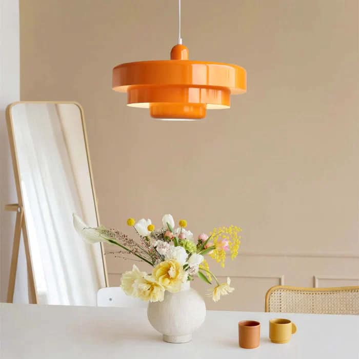 Lampadario in Ferro Medievale Retro a Tre Livelli