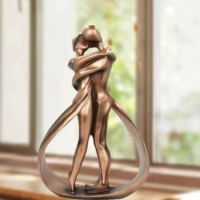UnityEmbrace - Statua artigianale che simboleggia l'amore eterno