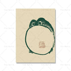 Poster in Tela con Ranocchio Matsumoto Hoji - Set di 3