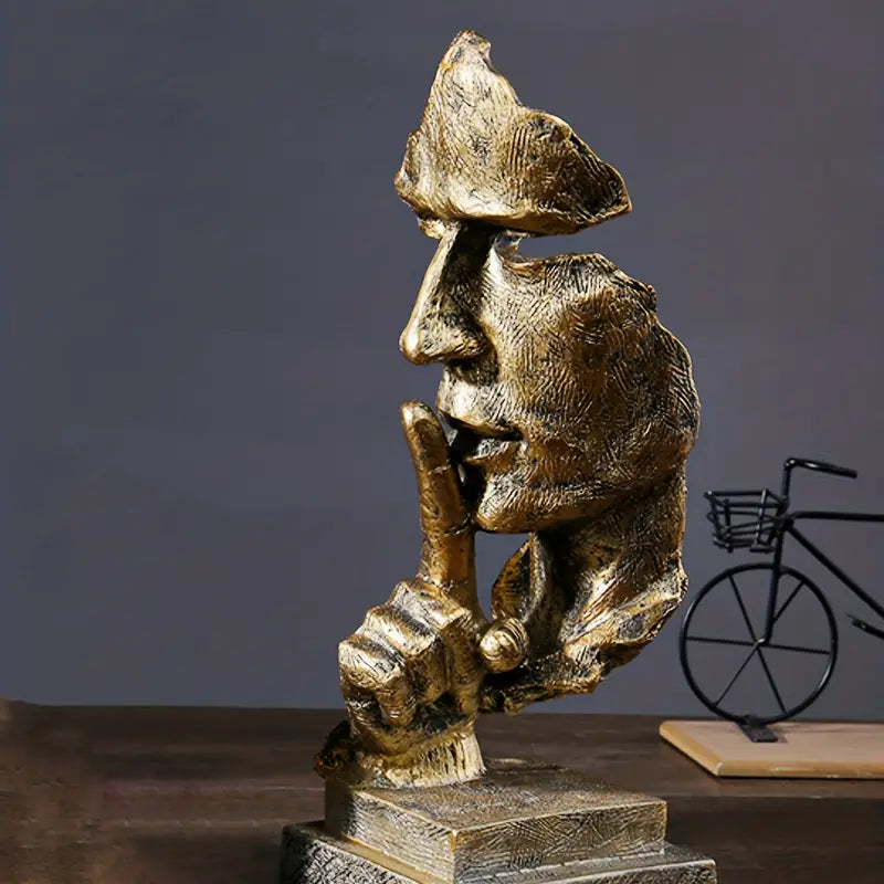 SerenitySculpt - Statua astratta suggestiva per una riflessione serena