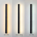 Lampada da Parete Lineare Silex per Esterni