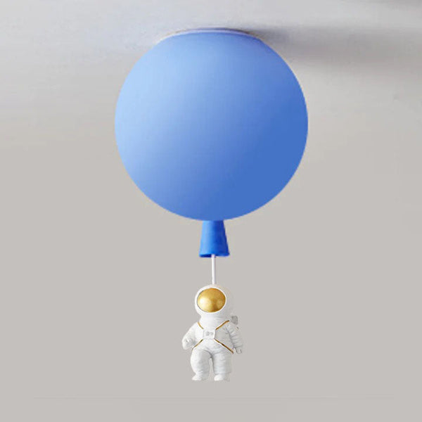 Lampada da soffitto LED Moderna Luna/Astronauti