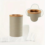 Set da bagno 6 pezzi – Accessori pratici con dispenser per sapone e bicchiere per spazzolino | Perfetto per bagno e ospiti