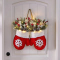 Corona di Natale a Forma di Guanti – 120 LED con Funzione Timer
