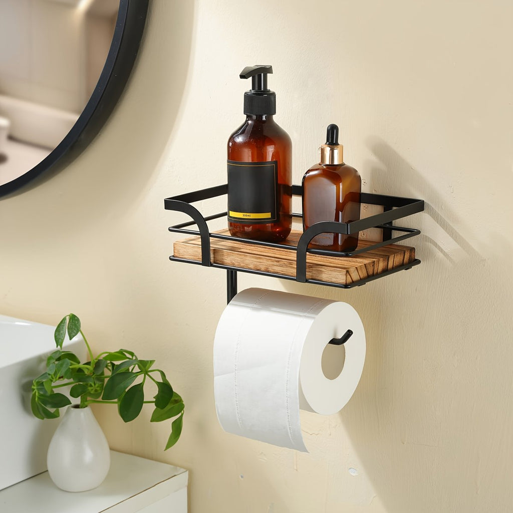 BATHFORGE – Supporto Decorativo da Parete in Ferro Battuto per Asciugamani e Accessori da Bagno