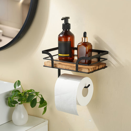 BATHFORGE – Supporto Decorativo da Parete in Ferro Battuto per Asciugamani e Accessori da Bagno