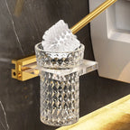Accessori per Bagno Portasciugamani in Acrilico e Lega di Alluminio