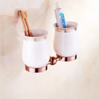 Accessori da Bagno in Ottone Lusso Rosa Oro