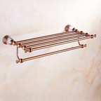 Accessori da Bagno in Ottone Lusso Rosa Oro