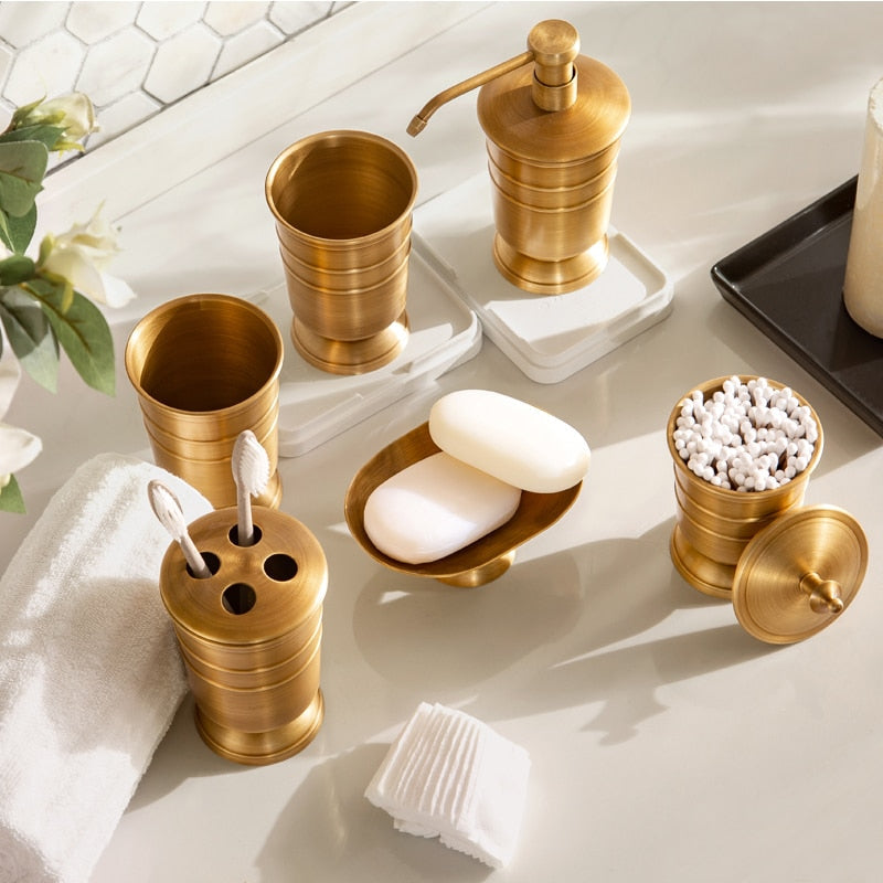 Set di Accessori per Bagno Collezione da Banco per Bagno