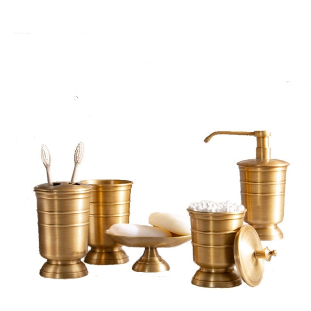 Set di Accessori per Bagno Collezione da Banco per Bagno