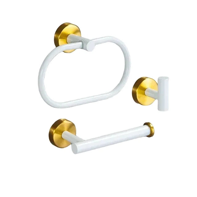 Set di Accessori per Bagno Set di Organizer per Mensole in Acciaio Inossidabile
