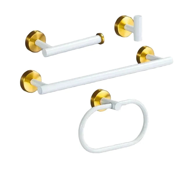 Set di Accessori per Bagno Set di Organizer per Mensole in Acciaio Inossidabile