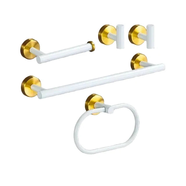 Set di Accessori per Bagno Set di Organizer per Mensole in Acciaio Inossidabile