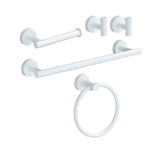 Set di Accessori per Bagno Set di Organizer per Mensole in Acciaio Inossidabile