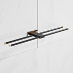 Accessori per Bagno Portasciugamani Ripiano Barre Singole