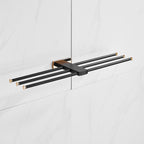 Accessori per Bagno Portasciugamani Ripiano Barre Singole