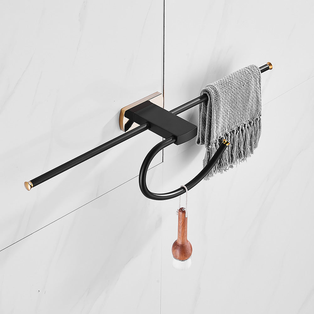 Accessori per Bagno Portasciugamani Ripiano Barre Singole