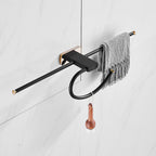 Accessori per Bagno Portasciugamani Ripiano Barre Singole
