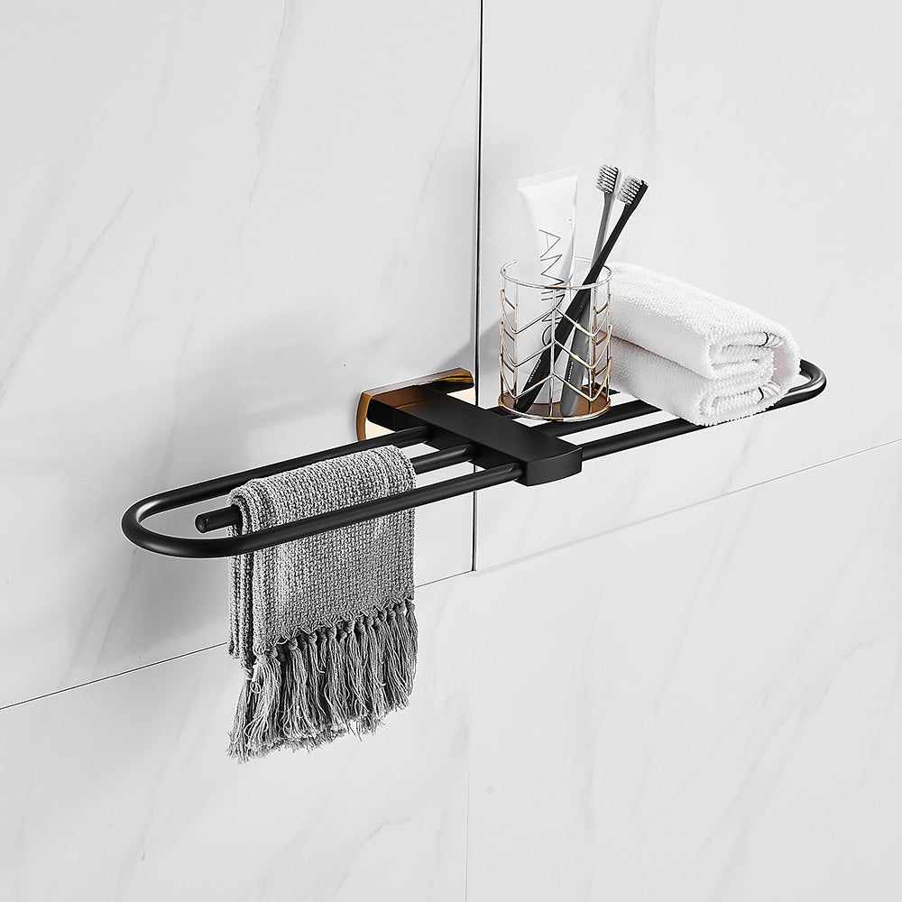 Accessori per Bagno Portasciugamani Ripiano Barre Singole