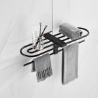 Accessori per Bagno Portasciugamani Ripiano Barre Singole