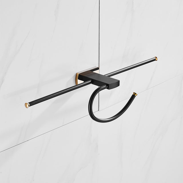 Accessori per Bagno Portasciugamani Ripiano Barre Singole