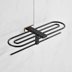 Accessori per Bagno Portasciugamani Ripiano Barre Singole