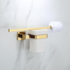 Set di Accessori per Bagno: Porta Asciugamani, Porta Carta, Porta Spazzola per WC