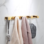 Set di Accessori per Bagno: Porta Asciugamani, Porta Carta, Porta Spazzola per WC