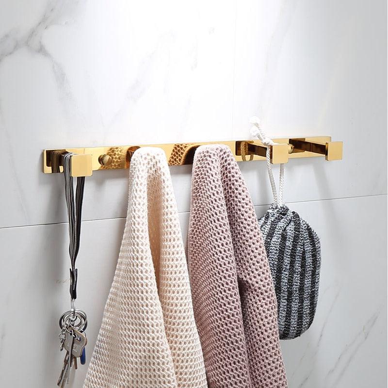 Set di Accessori per Bagno: Porta Asciugamani, Porta Carta, Porta Spazzola per WC