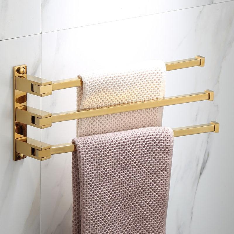 Set di Accessori per Bagno: Porta Asciugamani, Porta Carta, Porta Spazzola per WC