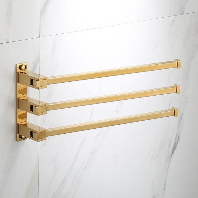 Set di Accessori per Bagno: Porta Asciugamani, Porta Carta, Porta Spazzola per WC